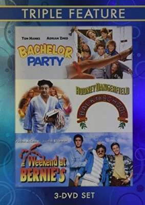 $5.85 • Buy Bachelor Party / Back To School / Weekend At Bernie's (Triple Feature 3 Dvd ...