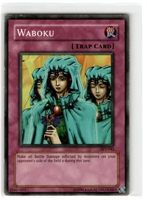 Yu-Gi-Oh! Waboku Common SYE-042 Moderately Played Unlimited • $2.04