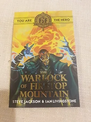 Fighting Fantasy:The Warlock Of Firetop Mountain By Ian Livingstone Steve... • $18