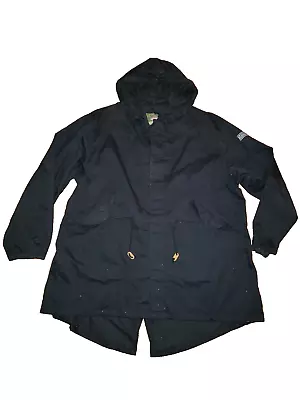 Platoon American Glory Black Coat-Jacket W/ Hood Size 3XL • $39.99