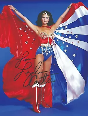 Wonder Woman 8.5x11 Autograph Signed Photo Lynda Carter Signature Poster Reprint • $12.12