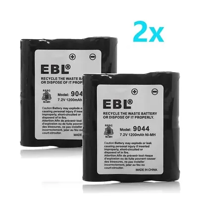 2pc EBL 1200mAh HNN9044A  Battery For Motorola HNN9056 HNN9056A Spirit SP10 SP21 • $15.39