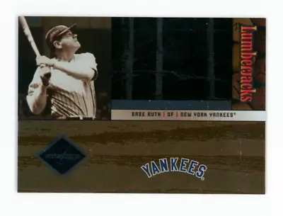 2004 Donruss Leaf Limited Babe Ruth Lumberjacks #/714 SP New York Yankees • $4.99