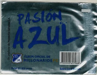 Colombia Pasion Azul Millonarios FC Soccer Sticker Pack  • $2