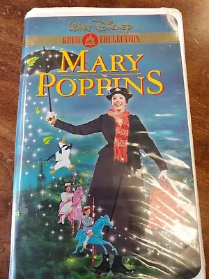 Mary Poppins (VHS 2000 Walt Disney Gold Collection Edition) RARE OOP • $4.99