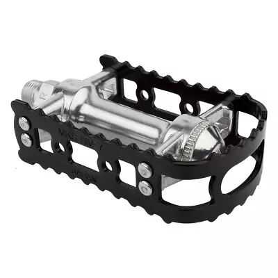 New MKS BM-7 Old School BMX Fixed Gear Flat Platform Bicycle Pedals 9/16  BLACK • $39.99