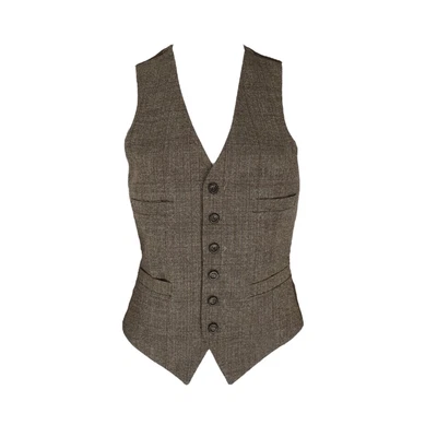 $24 • Buy Y2k Alice Cullen Waistcoat Vest Top