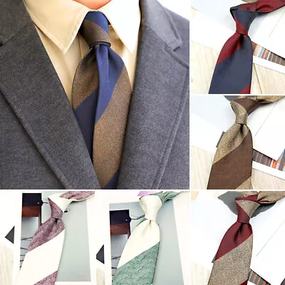 Mens Jacquard Formal Business Pattern Striped Ties Slim Necktie Wedding NEW • $4.95