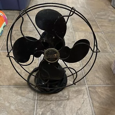 ‼️VINTAGE Emerson B Jr 10” Oscillating Fan -MCM Antique • $57