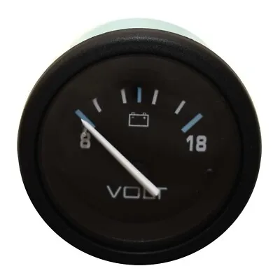 Mercury Boat Volt Gauge 895286A01 | Black 2 Inch • $25.09