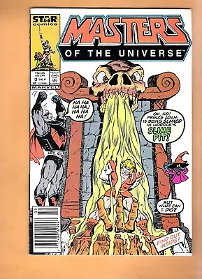 MASTERS Of The UNIVERSE #3 Vintage Marvel Comic Book 1986 VF- • $9.99