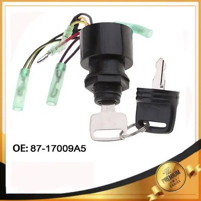 3 Position Boat Ignition Key Switch For Mercury Outboard Motors # OEM 87-17009A5 • £16.79