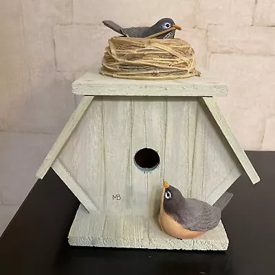 Vtg Hallmark Marjolein Bastin  “Nature Sketch Book”Bird House 9” Tall • $29