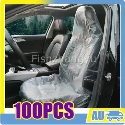 100PCS Universal Car Seat Covers Vehicle Cover Protective Mechanic OZ • $27.05