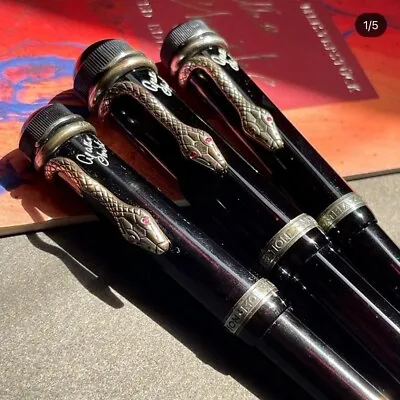 Montblanc  Limited Edition Agatha Christie Fountain Ballpoint Pencil Set • $4600