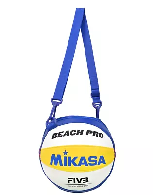 Mikasa JAPAN Beach Volleyball Ball Shoulder Bag Case AC-BGBV550C • $49.99