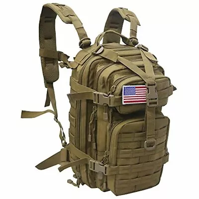 Small 30L Rucksack Military Tactical Backpack Flag Patch Outdoors Bug Out Bag • $59.99