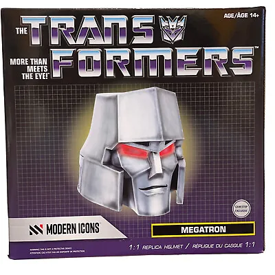 Modern Icons Hasbro Transformers Decepticon Megatron 1:1 Replica Helmet GameStop • $125.95