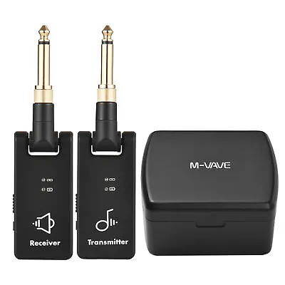 M-VAVE WP-8 Wireless Guitar System Transmitter Receiver With Charging Box J9O0 • $37.59