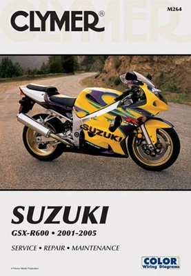 $46.54 • Buy M264 2001-2005 Suzuki GSX-R600 CLYMER MANUAL SUZUKI GSX-R600 01'-05'