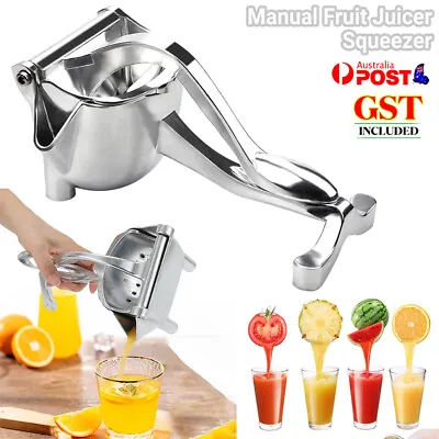 Fruit Juicer Handheld Manual Squeezer Juice Lemon Citrus Extractor Press Tool AU • $18.75
