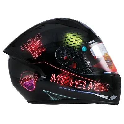 MT Helmet New Model Dark Visor Thunder 3Revenge Blade SV Stinger MT-V-12 • $34.85