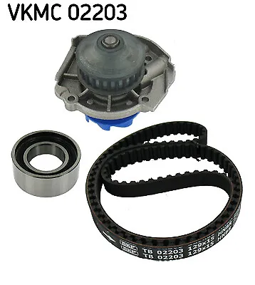 Water Pump & Timing Belt Set Skf Vkmc 02203 For Fiatlanciazastava • £46.01