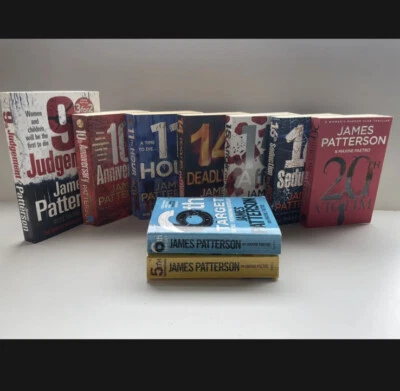 £14.99 • Buy James Patterson Books Women's Murder Club Bundle X9 Pb