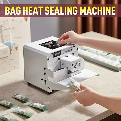 Plastic Bag Sealing Machine Commercial Packing Automatic Bag Sealing NEW Machine • $194.27