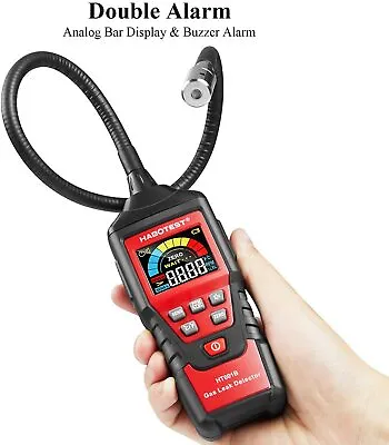 $89 • Buy Portable Combustible Natural Gas Propane Leak Detector LCD Tester Visual Leakage