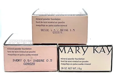 Mary Kay Mineral Powder Foundation~sealed/disc'td~you Choose~ivory Or Beige • $10.75