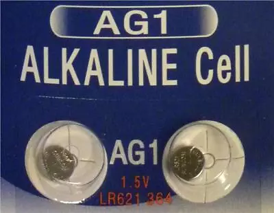 Beaky AG1 L621 LR60 164 364 Alkaline Battery 1.5v [2-Pack]  • £1.70