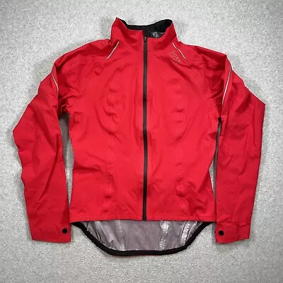 Gore Bike Wear Active Cycling Gore-Tex Rain Jacket Shell Small Women Red • $19.95