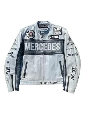 Mercedes Benz Automotive Fashion F1 Jacket Motor Sport Fashion Racing Jacket • £139.90