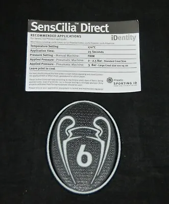 Official Liverpool Winner Football Patch/Badge UCL BOH 6 Champions League • £8.99