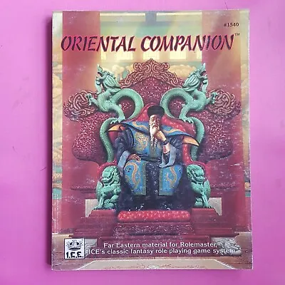 Oriental Companion - Rolemaster Shadow World Merp Rpg Roleplaying Roleplay I.c.e • £99.99