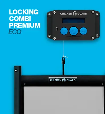 £166.99 • Buy Chicken Guard Automatic Door Opener & Self Locking Door Combi Kit (PREMIUM ECO)