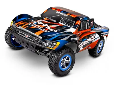 Traxxas Slash 2WD Brushed Rtr 1:10 Short Course Race Truck Orange With Akku + 4A • £219.56