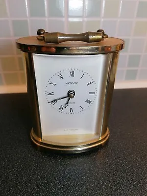 £7.99 • Buy Lovely Vintage Metamec Quartz Carriage Clock. In Good Working Order. 