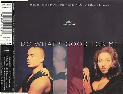 2 Unlimited - Do What's Good For Me (CD Single CD1) • £8.49