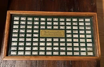 FRANKLIN MINT The Centennial Car Mini-Ingot Collection Sterling Silver Bars 100 • $205