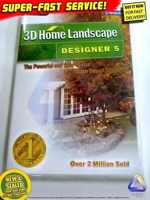 3D HOME LANDSCAPE Software For Windows PC CAD Design Drafting Landscaping Garden • £20.81