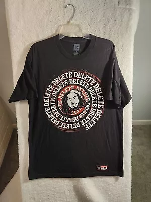 WWE MATT HARDY DELETE Tee Mens L WOKEN WARRIOR WRESTLING SHIRT • $9.99