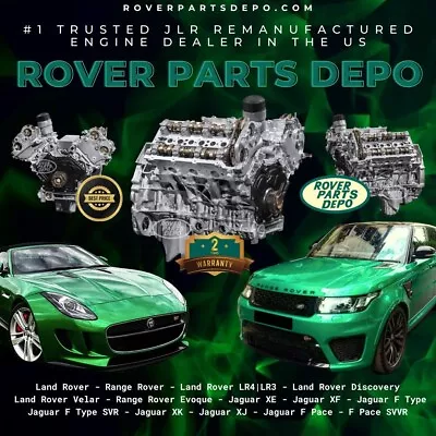 Land Rover Range Rover 2013-17 Supercharged Motor Engine 5.0 REMANUFACTURED • $11444