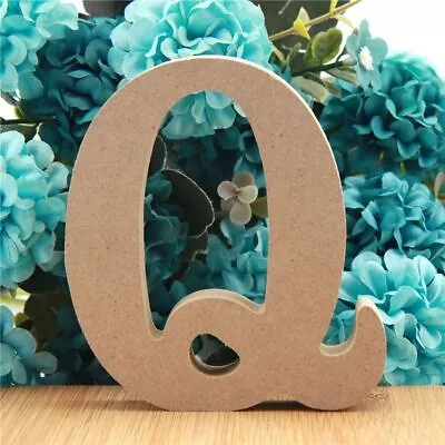 $4.49 • Buy Wood Color Wooden Letters Alphabet Word Letter Art Crafts Standing Decorations