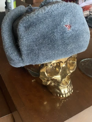 £15.40 • Buy Russian Soviet Army Hat Ushanka USSR Badge Real 