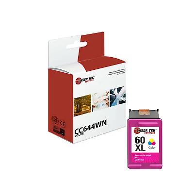 LTS 60XL CC644WN Color HY Compatible For HP Deskjet D1660 D1663 F2420 Ink • $32.99