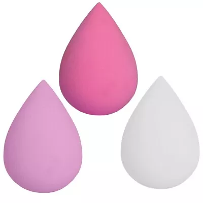 3 Pack Beauty Makeup Applicator Foundation Blender Buffer Flawless Smooth Sponge • £8.99