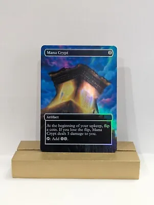 Mana Crypt Foil Custom Sticker On Bulk MTG Commander • $6.79