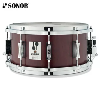 $1329 • Buy Sonor Phonic Reissue 14 X 6.5 Beech Snare Drum Mahogany Veneer D516MR-PHONIC-SD